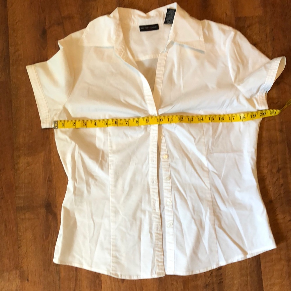 Bright White Button Down